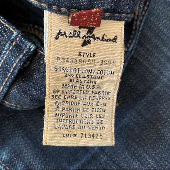 7 For All Mankind Dojo Capri Jeans - Picture 5 of 9